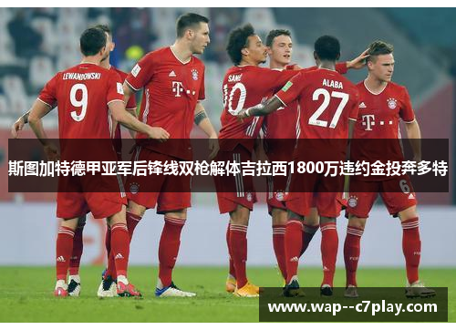 斯图加特德甲亚军后锋线双枪解体吉拉西1800万违约金投奔多特